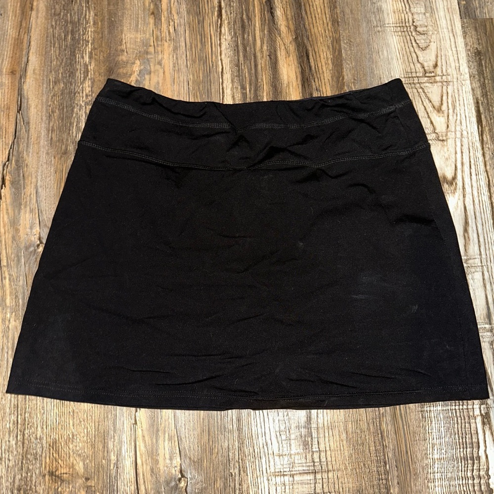 Women’s Black Swim Skort
